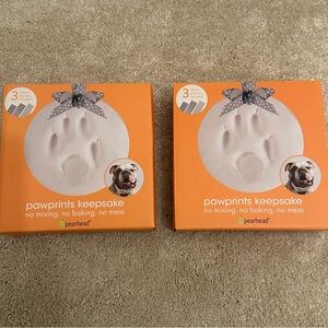 Two Pawprint Keepsake Kits